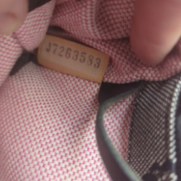 Authentic Dooney & Bourke Black Monogram Handbag Handles Shoulder Strap Purse - Picture 9 of 9